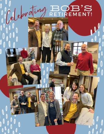 Bob's Retirement Party Collage